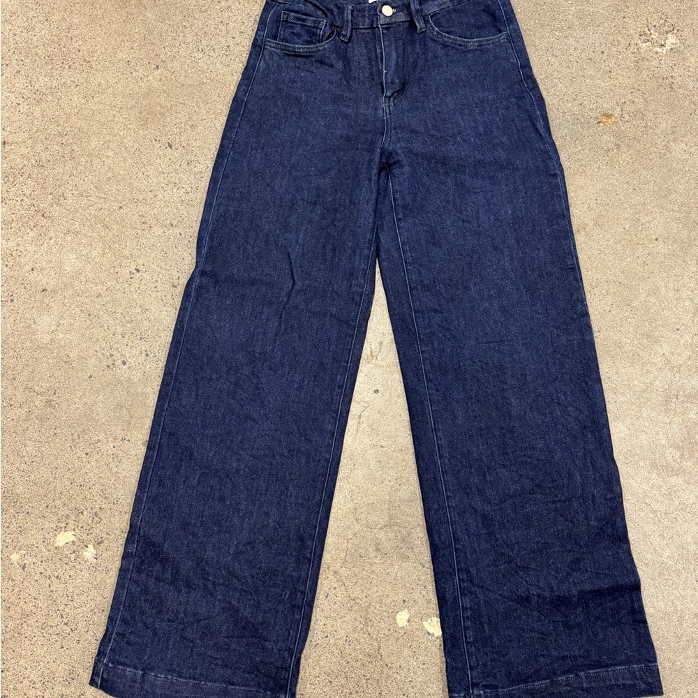Flying Monkey Dark Blue Flare Jeans